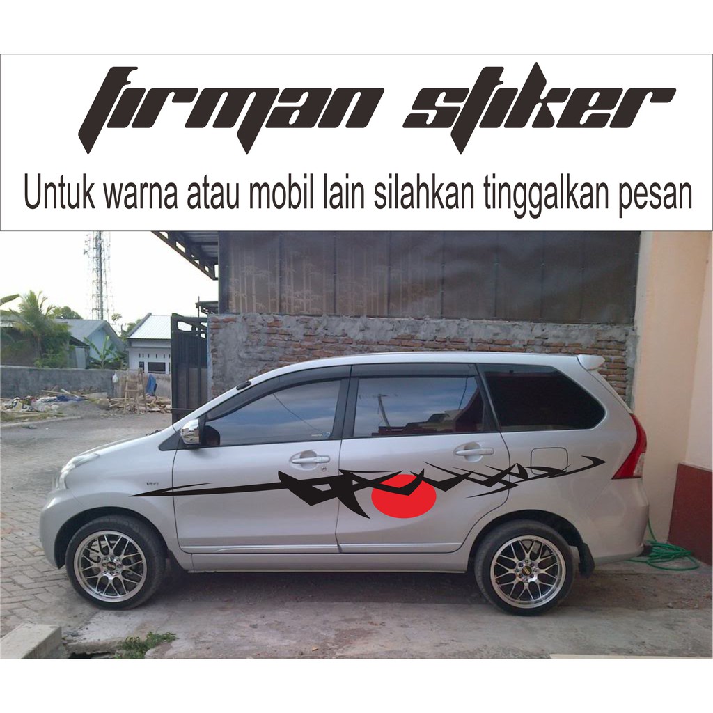 35+ Ide Stiker Mobil Avanza Silver Terbaru