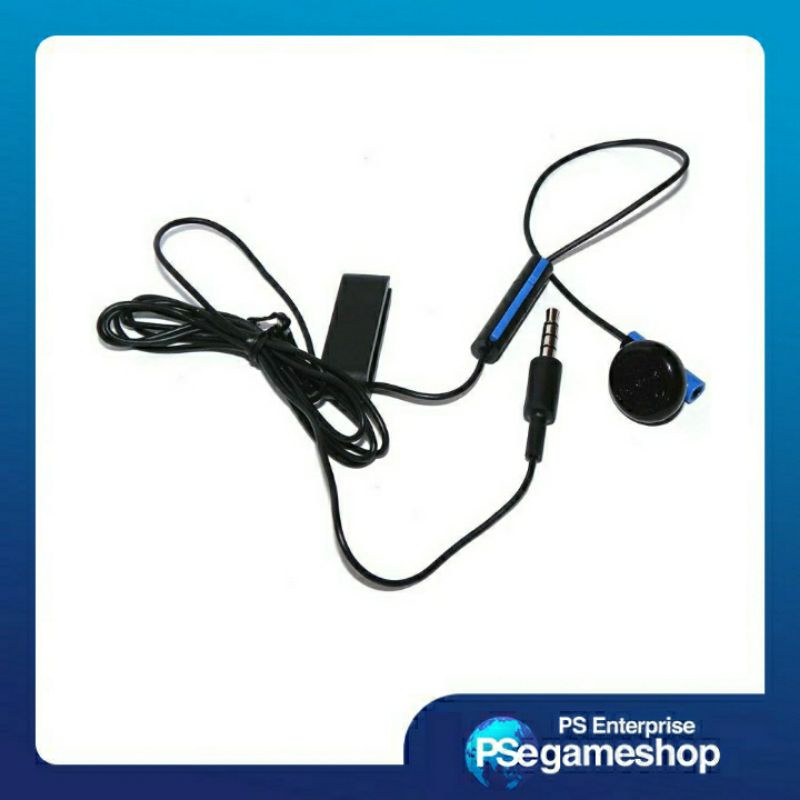 Official Headset Earbud Headphone Microphone Earpiece For Sony Playstation 4 PS4 (Original Version)