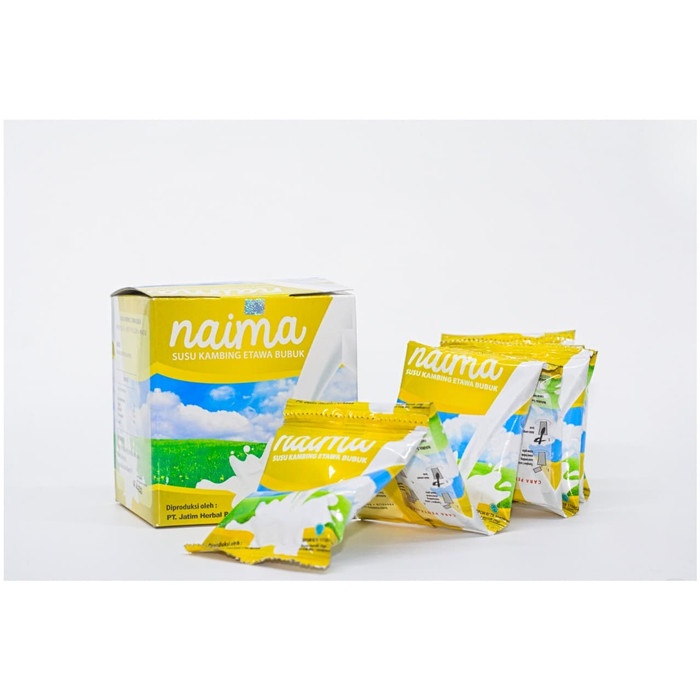 

Susu Kambing Etawa Plus Propolis Beepollen Madu Naima Bubuk Asli BPOM