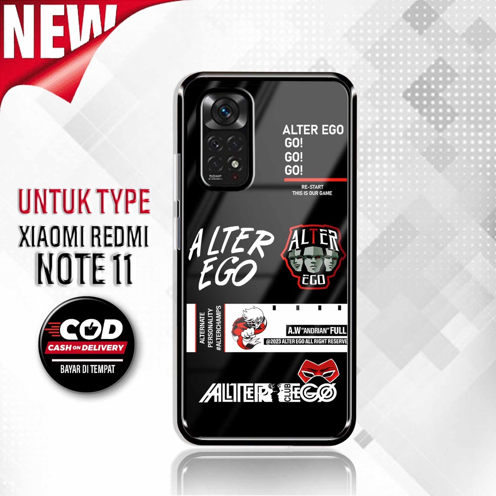 Case Redmi Note 11 - Hardcase Xiaomi Redmi Note 11 - Silikon Motif [ Game ] - Cassing Murah Redmi No