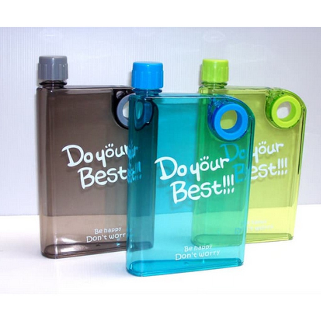 Botol NOTEBOOK 380ML - CLEAR