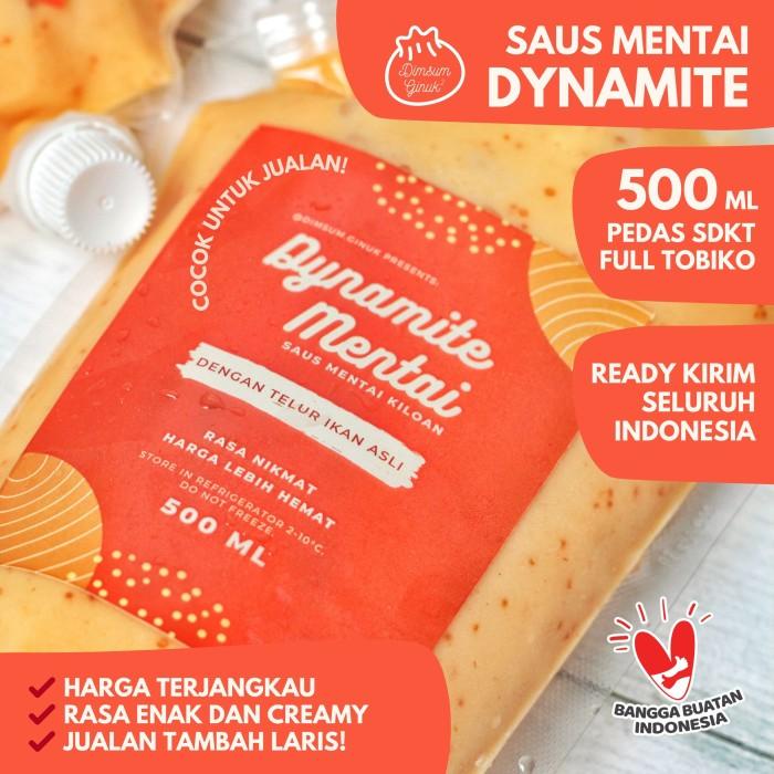 

Eness Saos Saus Mentai Halal Sauce Mentaiko Rice Salmon Dimsum Ginuk 500 Ml