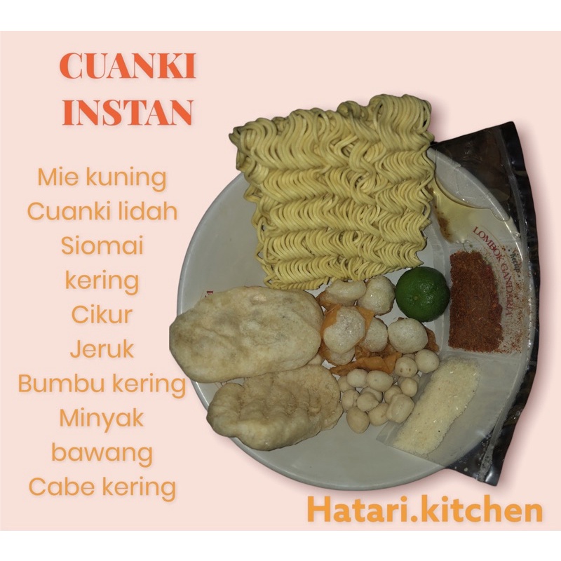 

CUANKI INSTAN PEDAS NGABRET