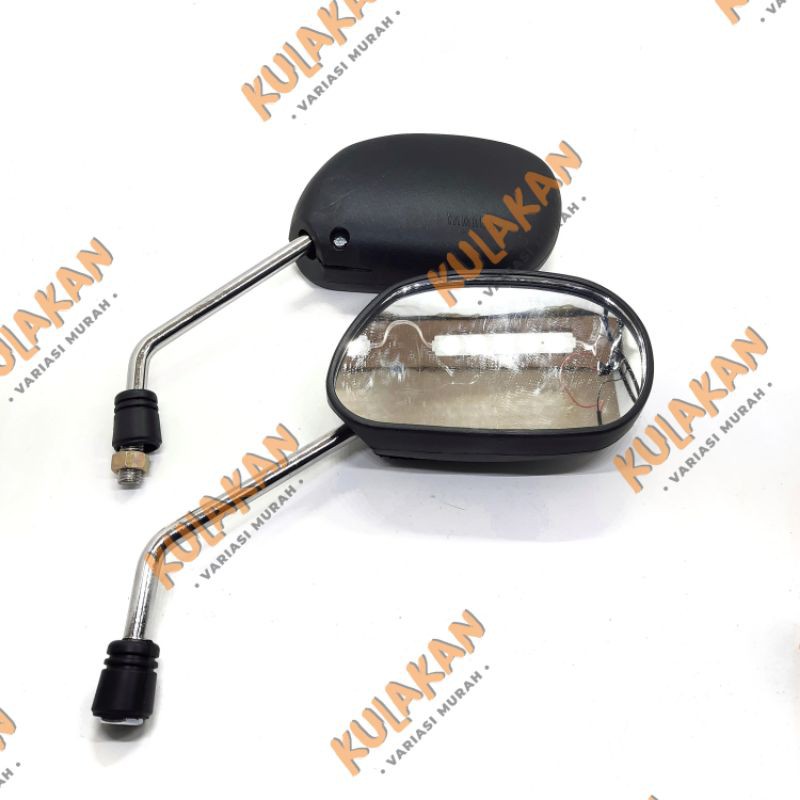 Spion Model Yamaha Mio Lama Jupiter Vega Vixion Crom Krum Chrome Tangkai Panjang 16cm Harga Sepasang
