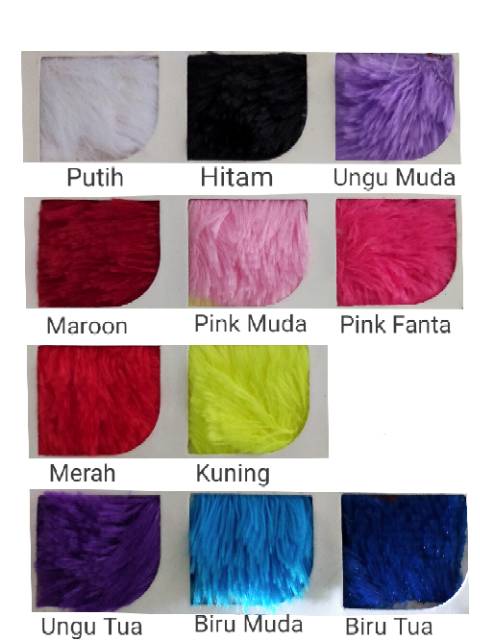 Bantal Sofa Bulu Rasfur