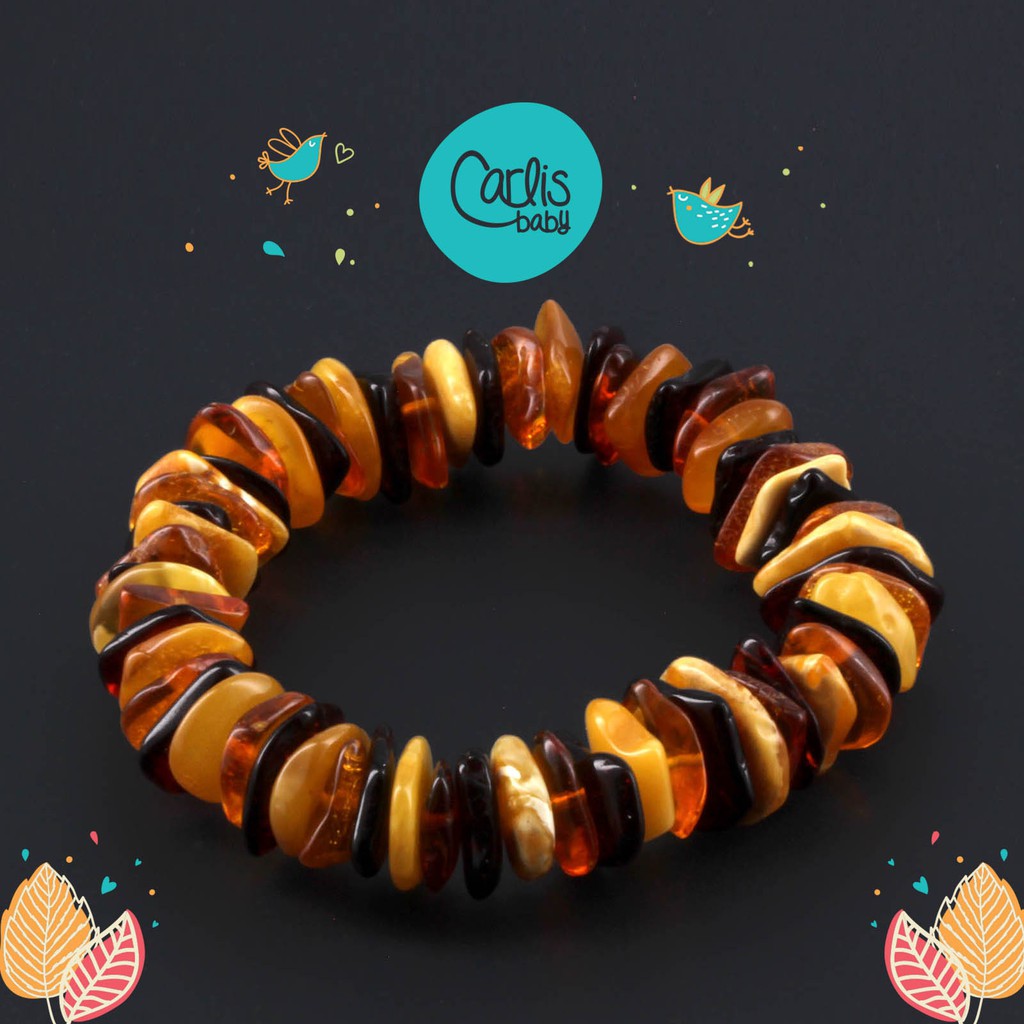 CCE72 Gelang Baltic Amber Dewasa By CARLIS BABY