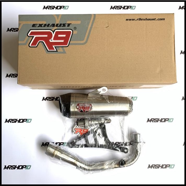 Knalpot R9 Alpha For Vespa Sprint, Primavera, S, Lx