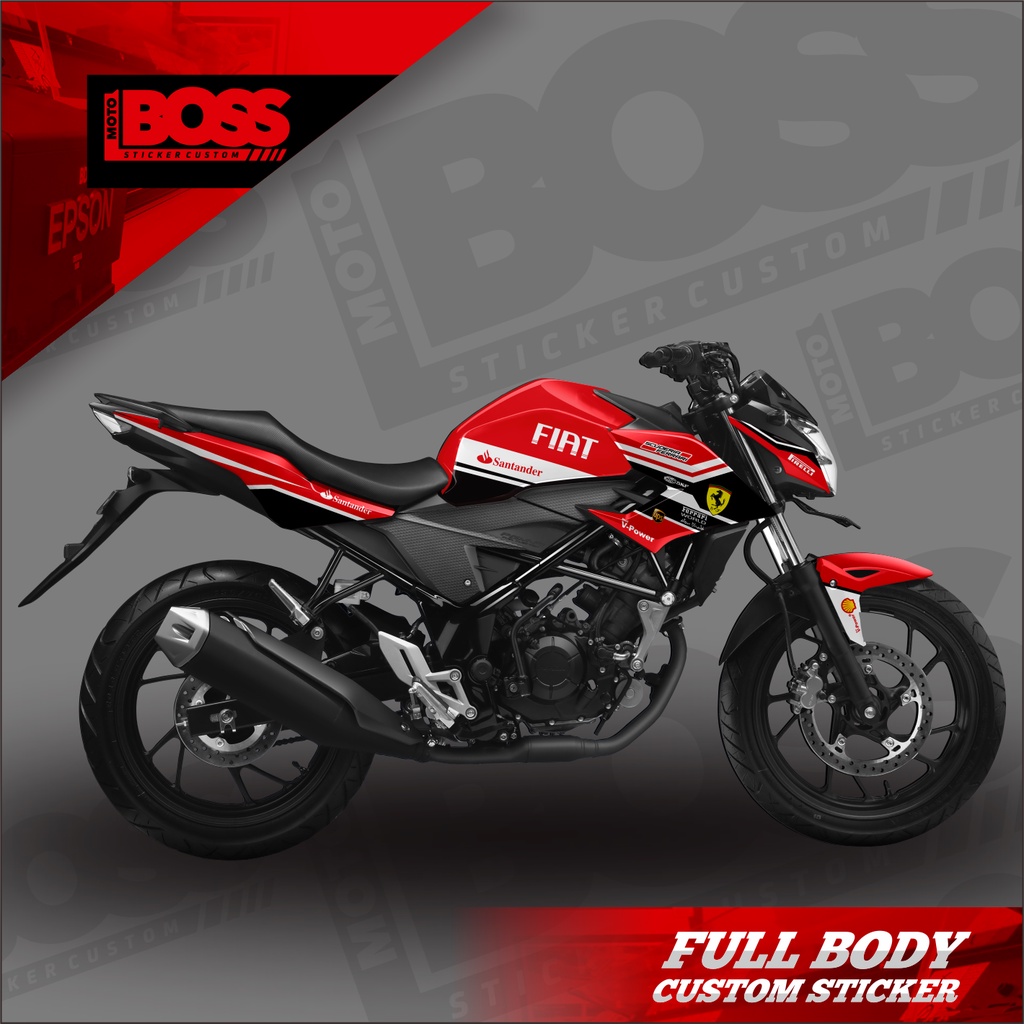 Decal Sticker Full Body Honda CB150 R V2 Tahun 2016 2017 Sticker Decal CB150R V2 Full Body Motif Fer