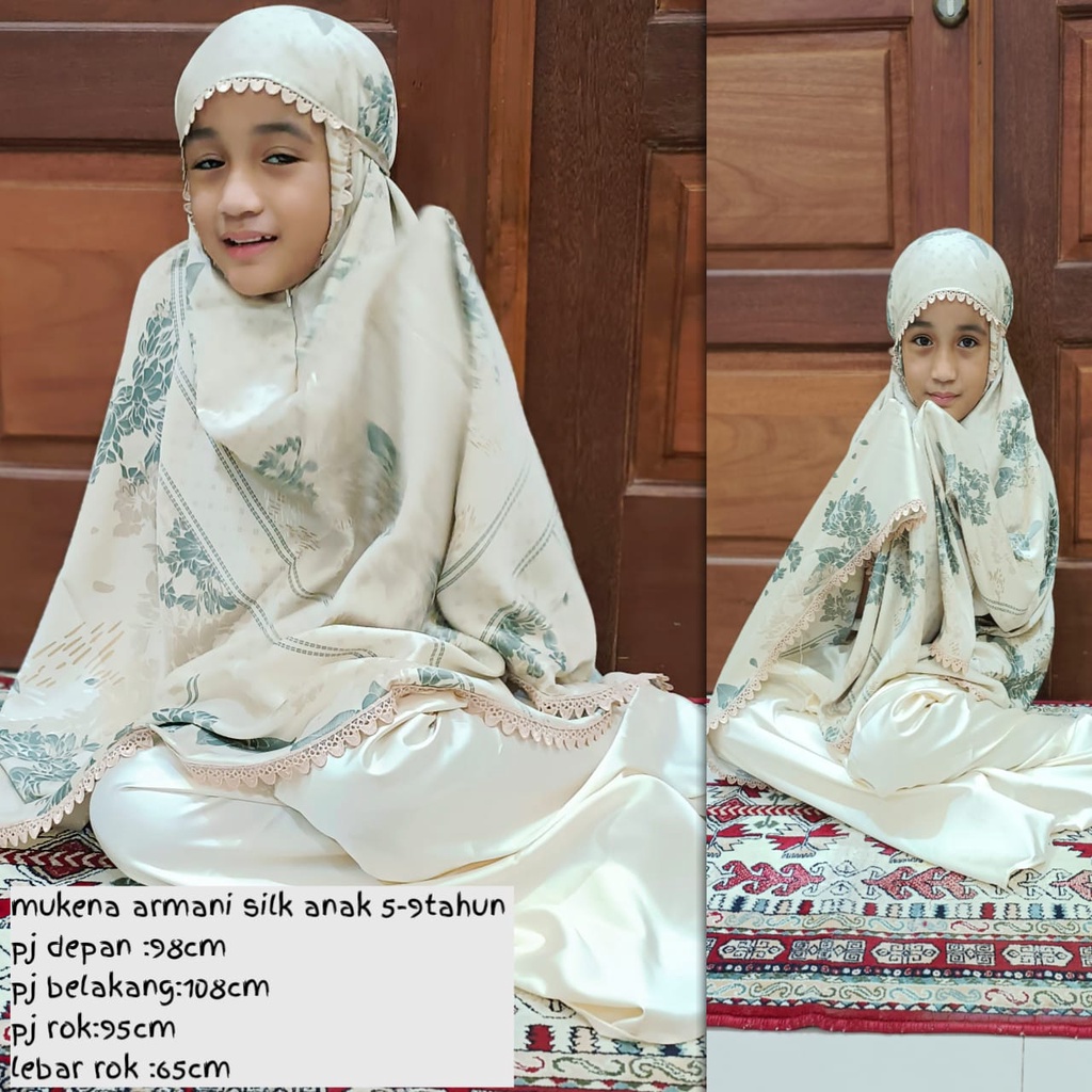 Mukena Armani Silk Anak Terlaris