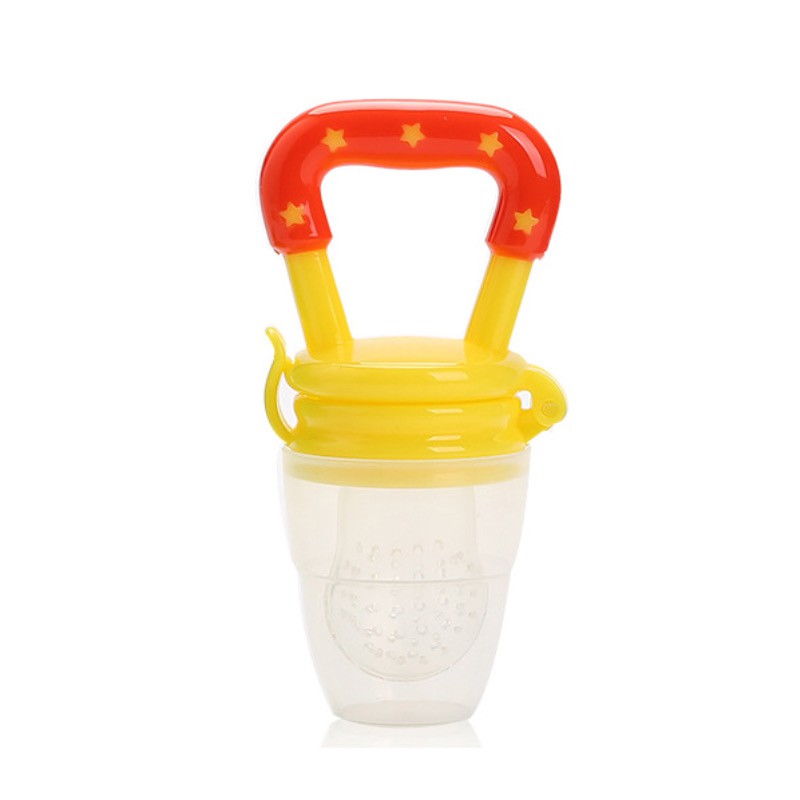 Babymall.id✨ Baby Fruit & Food Feeder / Empeng Buah Bayi / Dot Buah Bayi / Fruit Feeder Pacifier-Yellow