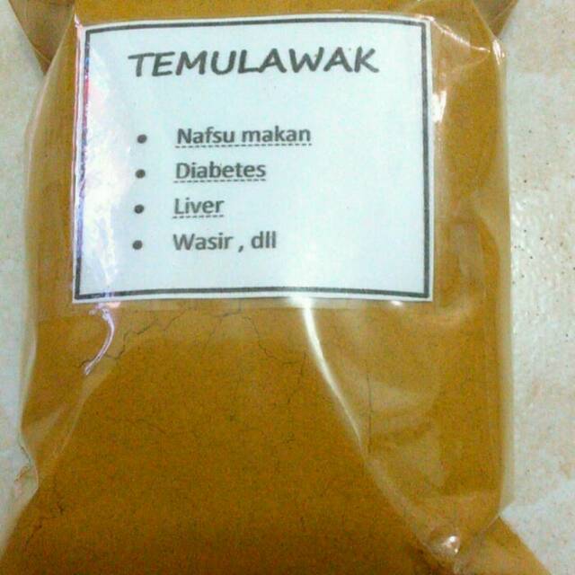 

Serbuk Jamu Temulawak 100% Murni