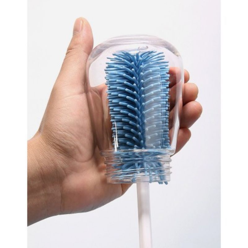 KURU Silicone Bottle Brush | Sikat Silikon Botol Nipple Dot