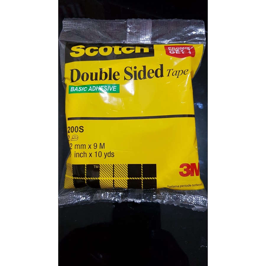 

3M Scotch 200S Double Tape 12mm x 10yards