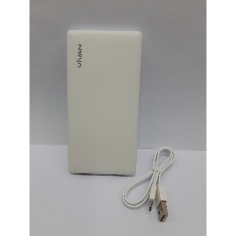 Power Bank VIVAN SuperThin VPB-V10(10.000mAh) Dual USB Output Fast Charging Ultra Slim