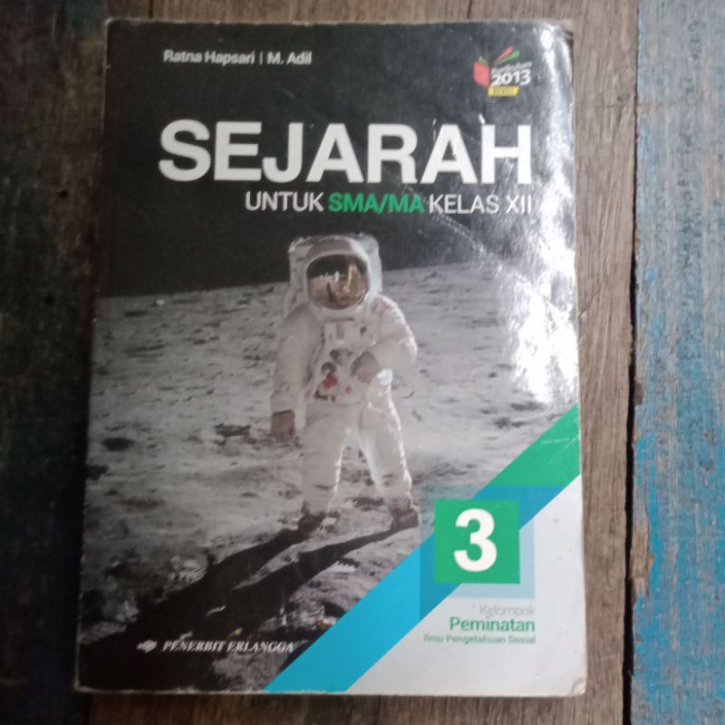 BUKU SEJARAH SMA KELAS 3 XII REVISI  ERLANGGA