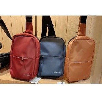 tas cowok selempang chest bag hush puppies original sale 60% Ready