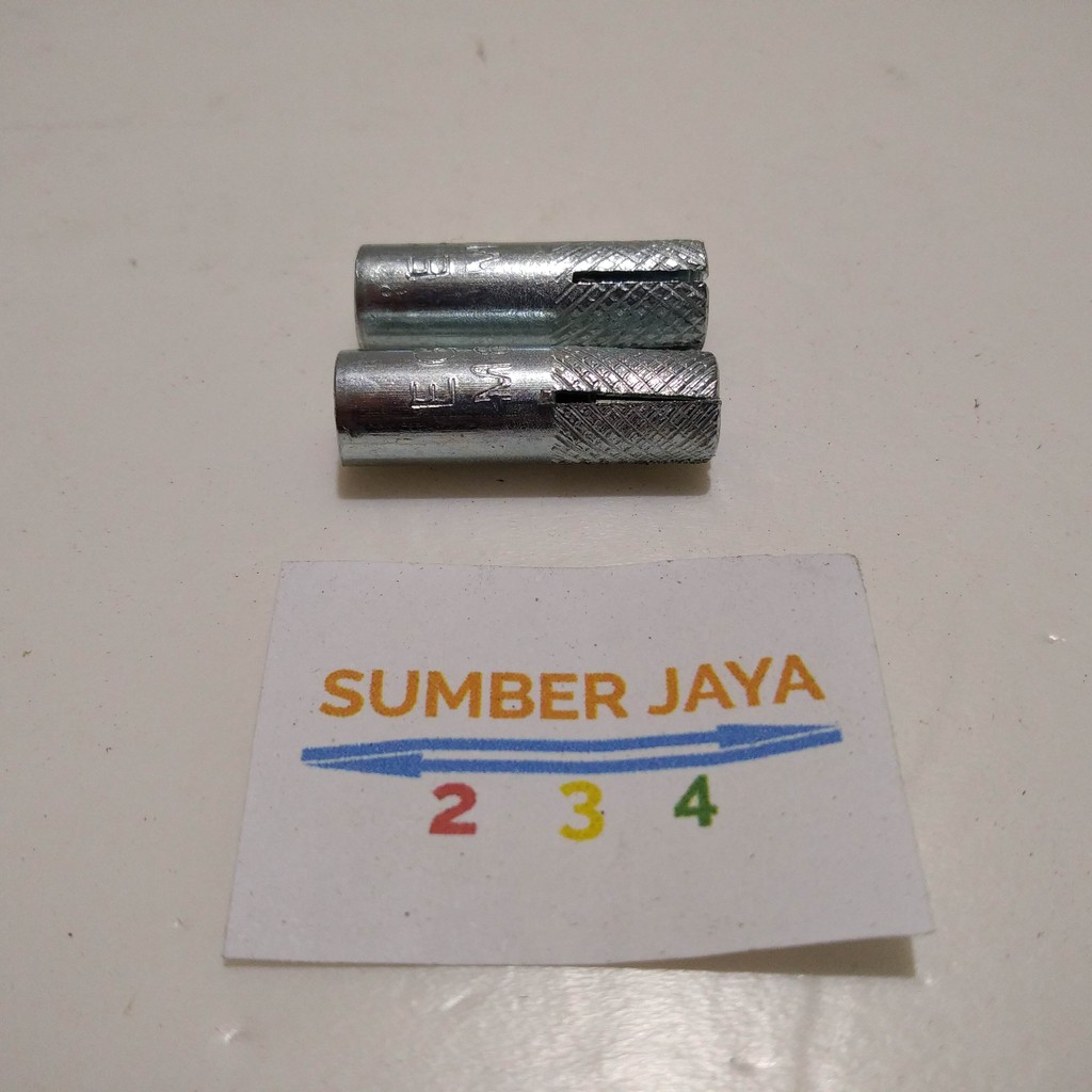 Dynaset M6 / Dinaset 6MM / Drop In Anchor M6x8x25 TERMURAH