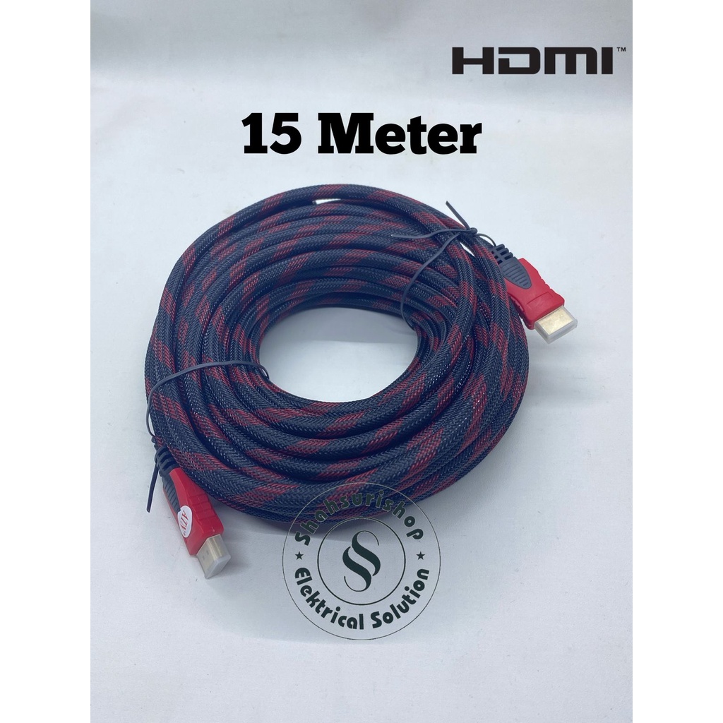 KABEL HDMI TO HDMI 15 M 15M METER MODEL JARING