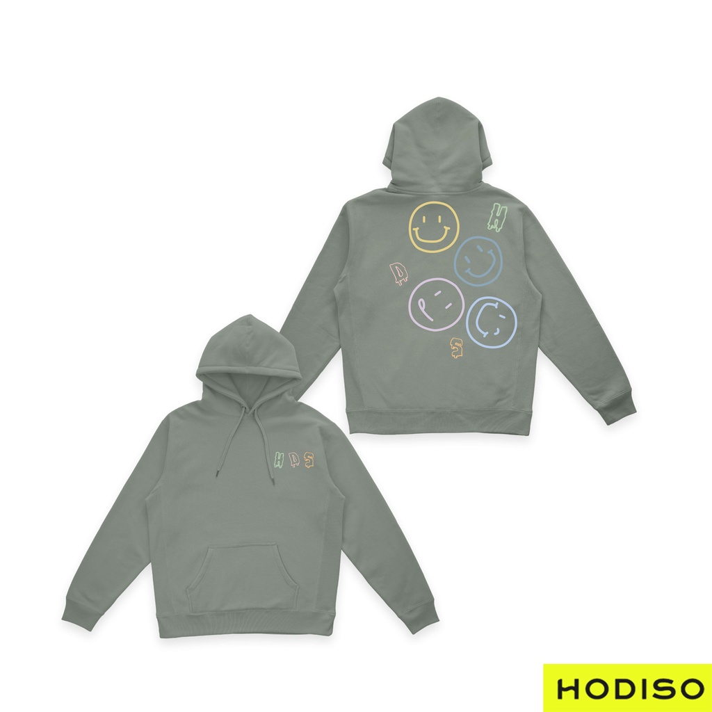 HODISO - Color Smile Hoodie Jumper Pullover