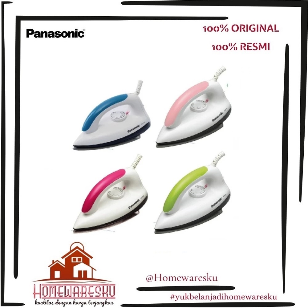 Panasonic Setrika Electric Iron NI-317T NI317T NI 317 T - 300 Watt - Random