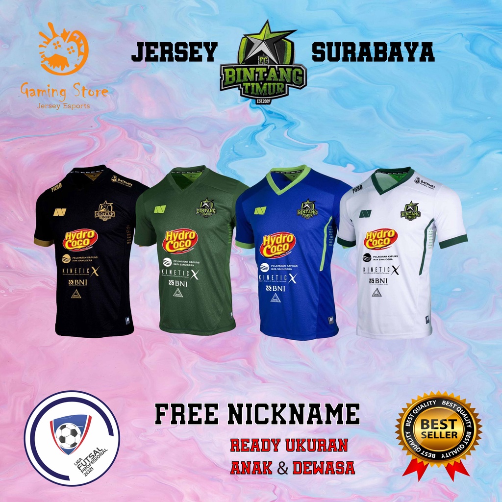 Jersey Kaos Baju BINTANG TIMUR SURABAYA
