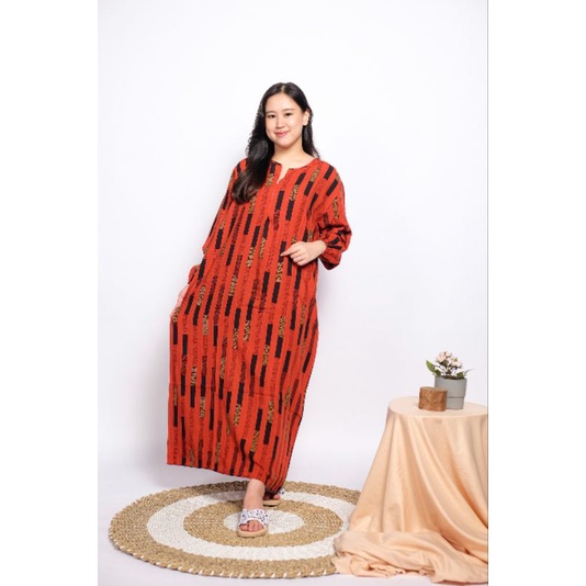 Daster habel busui lengan panjang gamis merk Verell-2