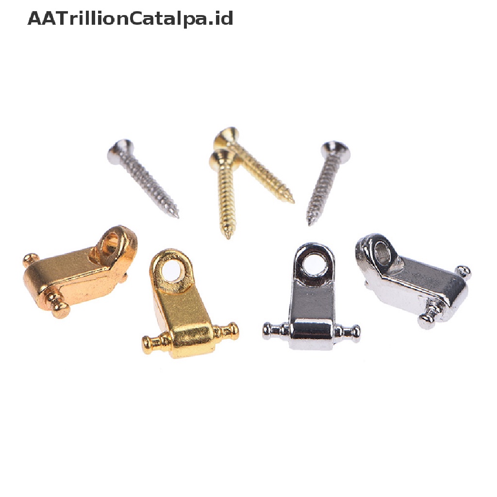 Aatrillioncatalpa 2pcs roller string tree retainer guide Untuk Gitar Elektrik