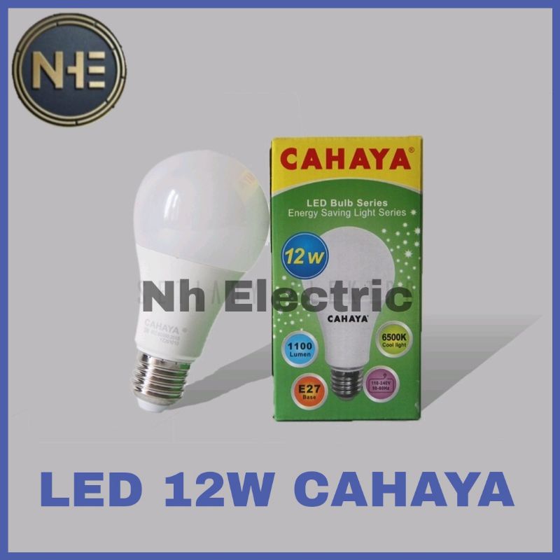 Lampu Led Bohlam Cahaya 12 Watt - Led 12w Cahaya - Led 12W Cahaya