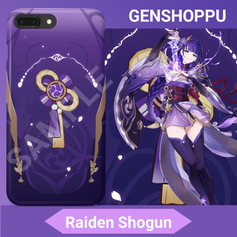 Phone Case Genshin Impact - Raiden Shogun