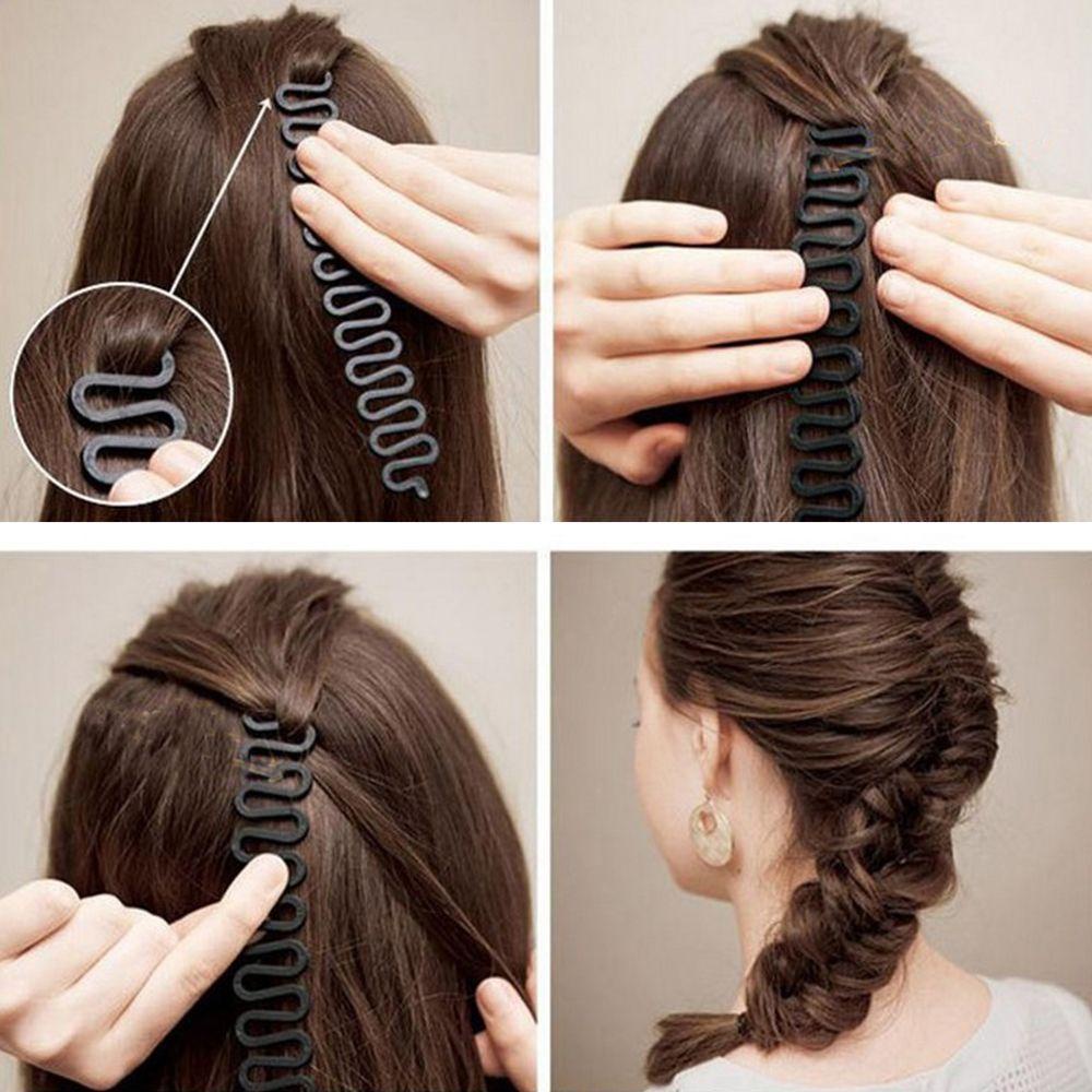 Augustina Disk Alat Rambut Hairstyle Making Barber Maker Tool Disk Hair Stick Mengepang Rambut