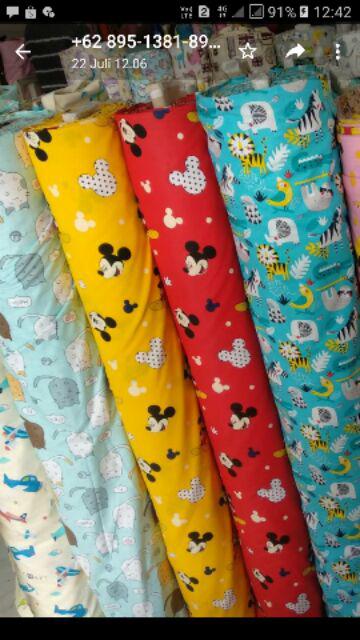Kain Sprei Anak-anak Murah Motif Do Jump