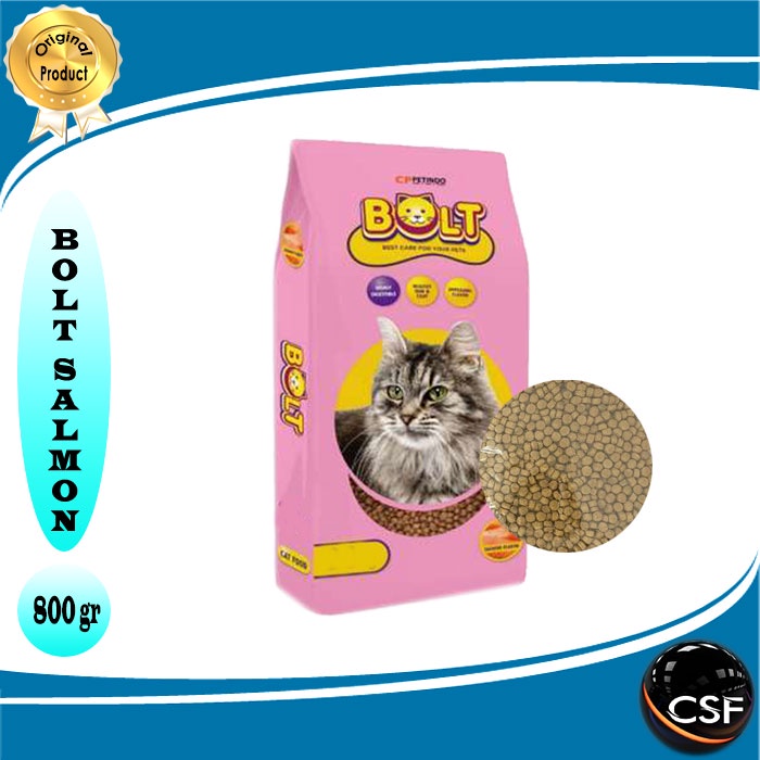 Makanan Kucing kering BOLT 800gr All Varian