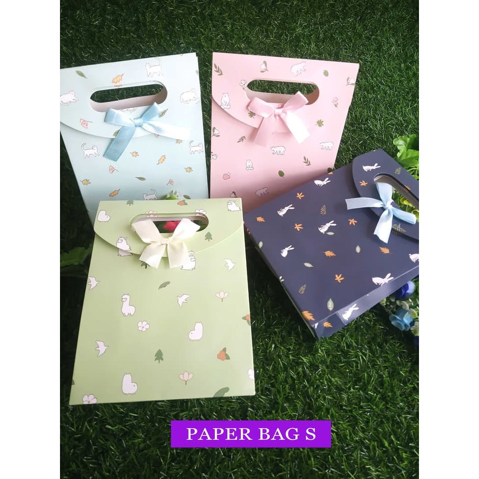 

Paper Bag Motif / Tas Kertas Kado / Tas Ulang tahun - S Animal Pattern