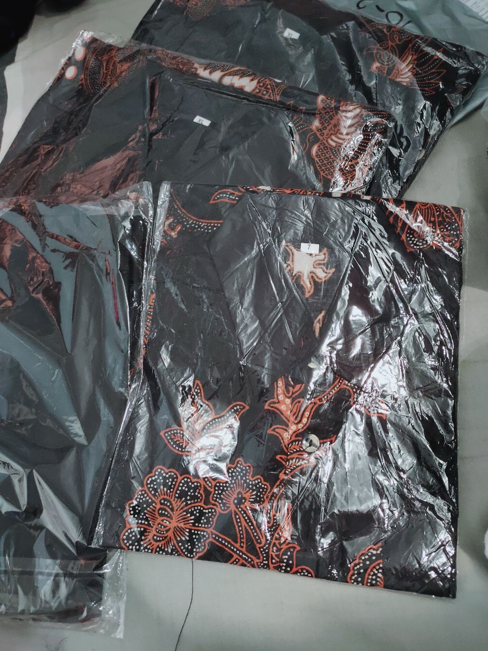 Batik Couple Keluarga - Bisa Cod - Couple Batik Indonesia Sarimbit Gamis Familly  - Batik Putra Hadi