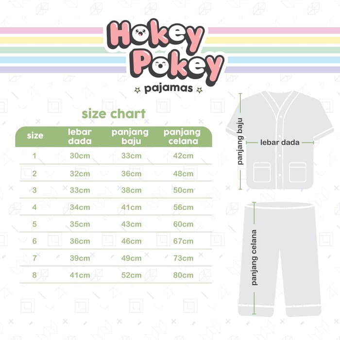 Setelan Baju Tidur Anak / Piyama Anak Motif abstract