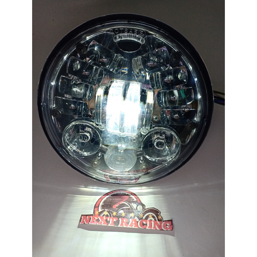 Lampu depan daymaker cobra 5.75 inch cobra 16 LED universal