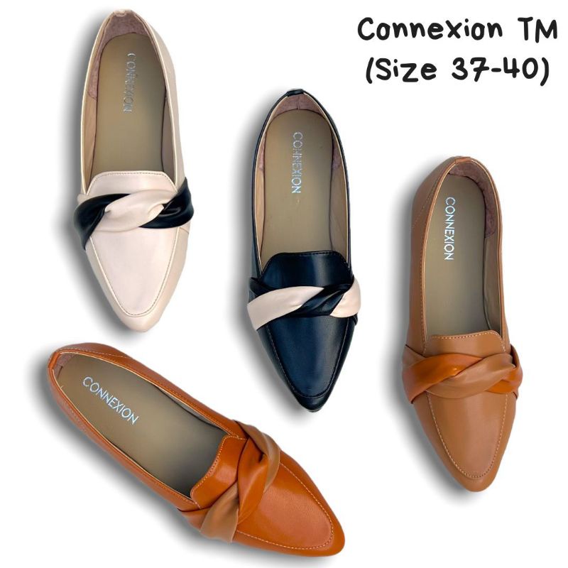 FLATSHOES CONNEXION TM ORIGINAL | SEPATU FLAT WANITA BRAND MATAHARI | FLATSHOES MURAH FASHION WANITA