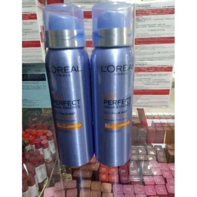 L'oreal paris UV perfect Aqua essence city face mist spf 50 / uv mist/ uv face mist
