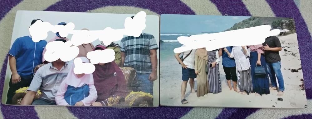 Cetak Foto Ukuran F4 Photo Custom Design Walldecor / Poster Kayu / Ukuran Besar 30x20cm