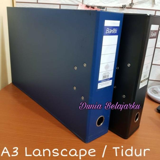 

Office & Stationery | Document Organizer | Odner Bantex A3 Landscape Lebar 70Mm 1468 / Tidur / Ordner Bantex A3 | Best Seller