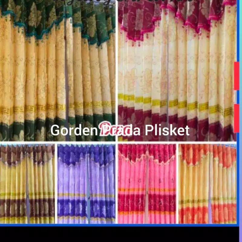 Gorden hordeng prada batik plisket  poni hijau syantiiik