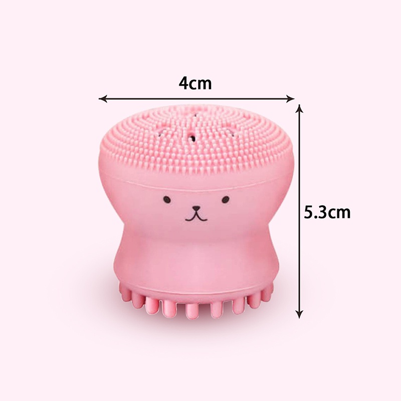 1pc Brush Silikon Untuk Membersihkan Komedo / Jerawat
