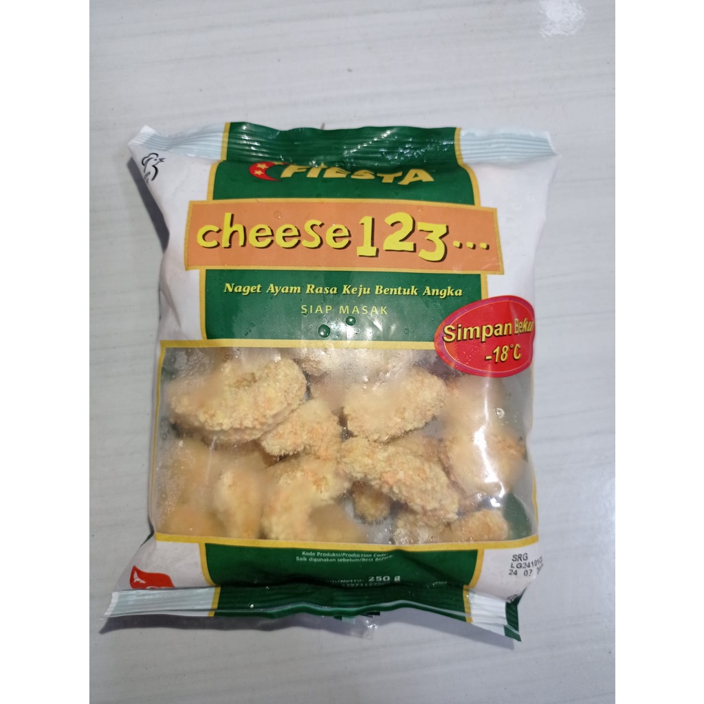 

Fiesta nungget cheese 123 500gr