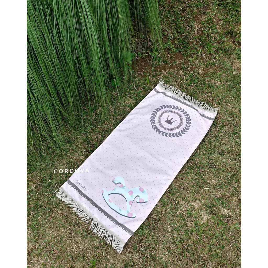 Sajadah Cordova Anak "Pink Royal" 90x45