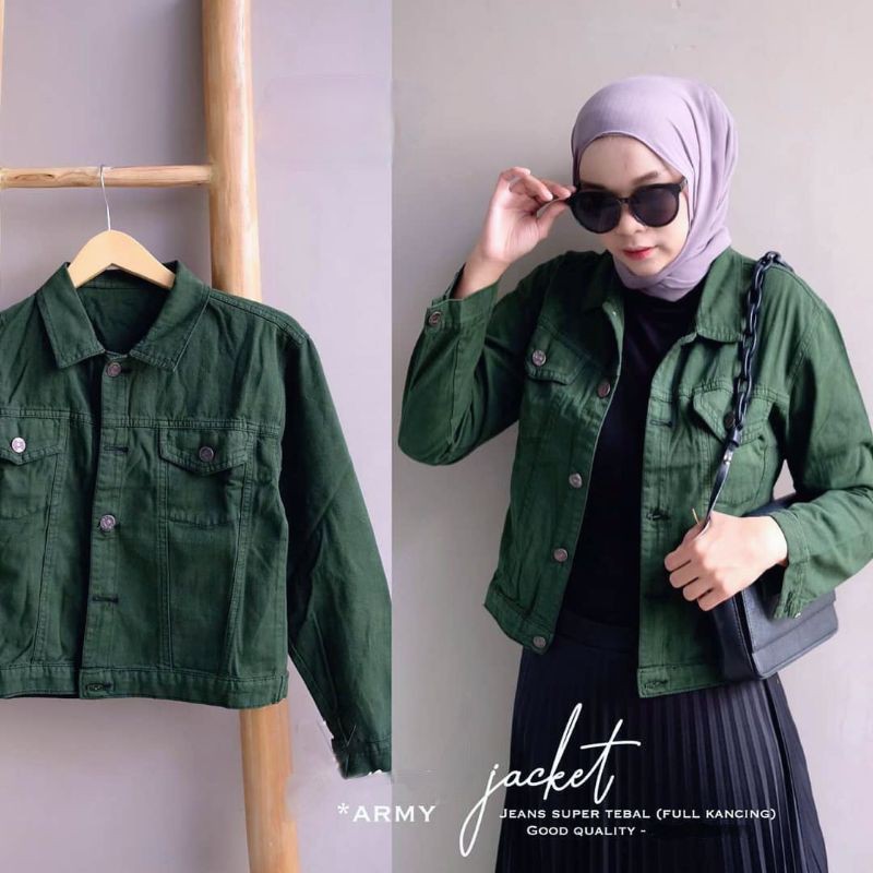 Orimoza Biondy Jaket jeans wash-JAKET BIONDY ARMY