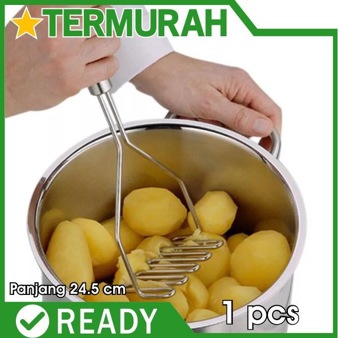 

Alat Penghancur Penghalus Penumbuk Kentang Stainless Mashed Potatoes