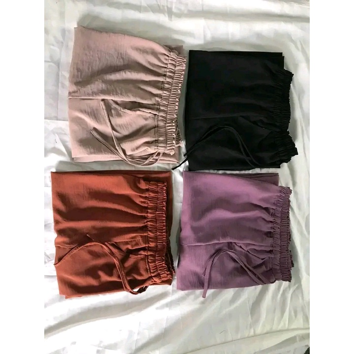 Grosir Kodi celana kulot crinkle premium Celana wanita