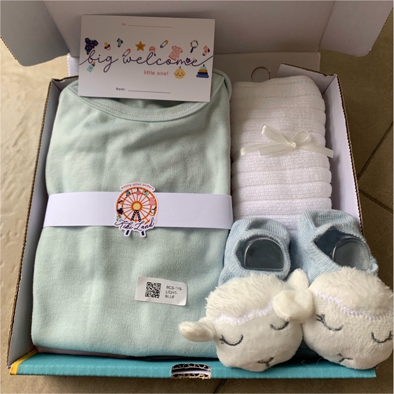 TERMURAH!Hampers parsel kado lahiran PREMIUM IMPORT murah newborn baby gift set baby gift box set pakaian bayi parsel kado lahiran perempun laki laki hadiah kelahiran bayi terlaris baju bayi murah kaos kaki bayi 3D import parsel lahiran bayi lengkap-Set 2
