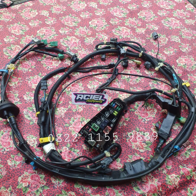 KABEL BODY WIRING HARNES FUSE BOX SEKRING RELAY HONDA JAZZ GD3 CITY GD8 VTEC IDSI ORIGINAL