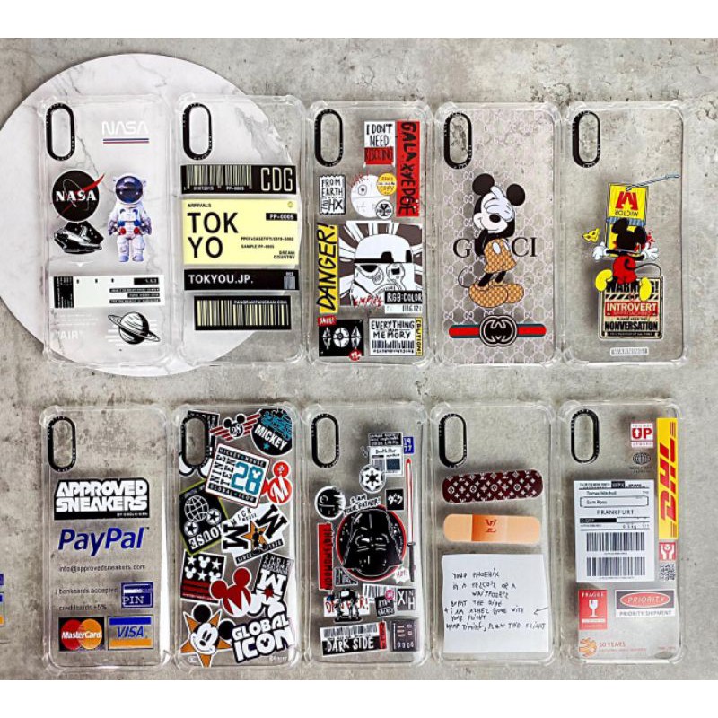 Case Silikon Bening motif DHL AC Realme C11